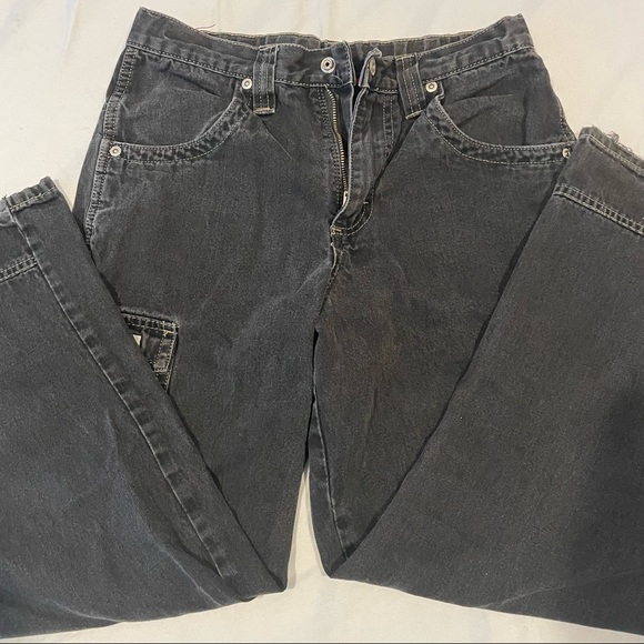 Blu Jeans Denim - black cargo pants